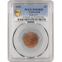 Guatemala 1 centavo 1925, PCGS MS63 RB, "Republic of Guatemala (1925 - 1948)"