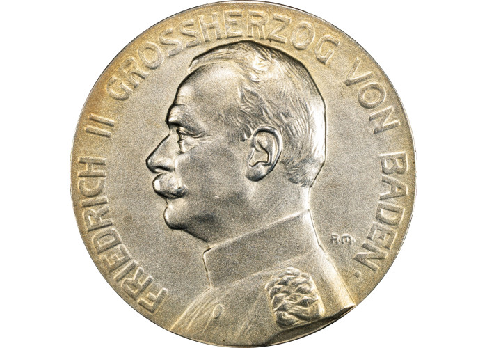 Deutschland Silbermedaille 1915, PCGS MS63, "Zum Andenken den 21 März" Top Pop