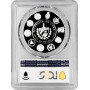 Cuba 10 pesos 2005, PCGS PR69 DCAM, "Ibero-America - Muralla de la Habana" silver coin