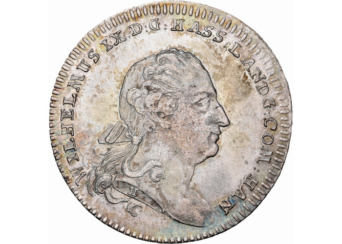Hesse-Cassel 1 conventionsthaler 1796 FH, PCGS MS62, "William IX (1785-1803)"