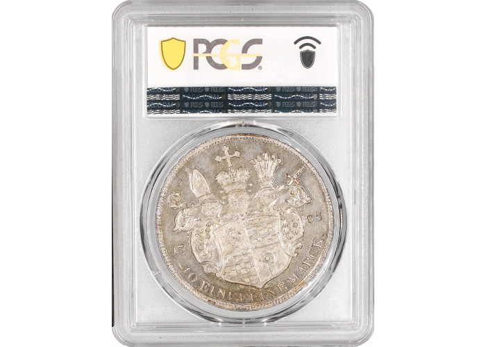 Eichstatt 1 thaler 1783, PCGS MS62, "John Anthony III of Zehmen (1781 - 1790)"