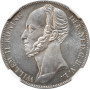 Netherlands 1 gulden 1848, NGC MS65, "King William II (1840 - 1849)" silver coin