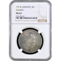 Saxony 3 mark 1912 E, NGC MS64, "Friedrich August III (1904 - 1918)" silver coin