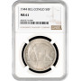 Belgian Congo 50 francs 1944, NGC MS61, "Belgian colony (1909 - 1949)" silver