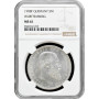 Wurttemberg 5 mark 1908 F, NGC MS61, "King William II (1891 - 1918)" silver coin