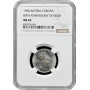 Austria 1 corona 1908, NGC MS63, "60th Anniversary of Reign" silver coin