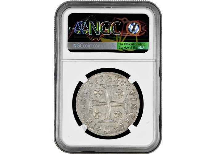 Португалия 400 рейсов 1807 г., NGC MS63, "Принц-регент Жуан VI (1799 - 1816)"