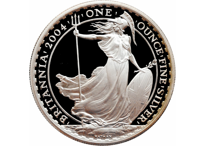 Grossbritannien 2 Pfund 2004, NGC PF69 UC, "Stehende Britannia"