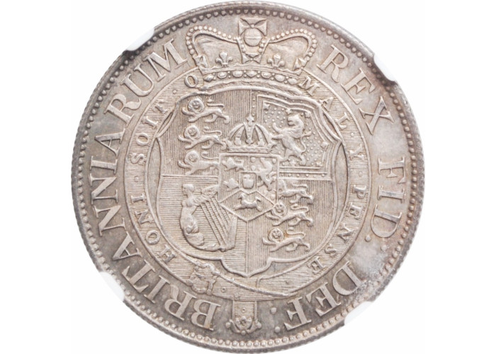 Великобритания 1/2 кроны 1819 г., NGC MS63, "Король Георг III (1760 - 1820)"