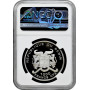 Benin 1000 Franken 2005, NGC PF68 UC, "Bedrohte Tierwelt Wolf (Canis simensis)"