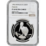 Монголия 500 тугриков 1996 г., NGC PF69 UC, "Вымирающие виды - Пеликан" Top Pop