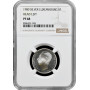 Люксембург 5 франков 1980 г., NGC PF68, "Великий герцог Жан (1964 - 1999)" Top Pop