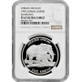 Sambia 5000 Kwacha 1999, NGC PF67 UC, "Elefant und Kalb" Silbermünze