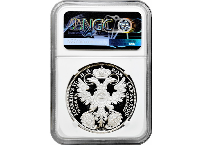 Nurnberg 1 thaler 1766 (1978), NGC PF67 UC RESTRIKE, "Nürnberg (1754 - 1807)"