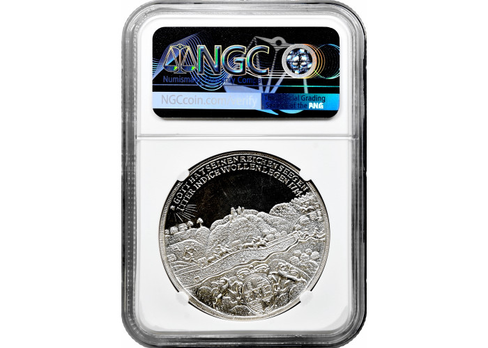 Darmstadt 1 thaler 1714 (1973), NGC PF68 UC RESTRIKE, "Landgraviate (1596-1734)"