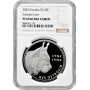 Slovakia 3.33 euro 2025, NGC PF69 UC, "Fauna & Flora in Slovakia: Eurasian Lynx"