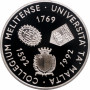 Мальта 5 лир 1993 г., NGC PF69 UC, "400-летие - Университет Мальты"