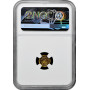 Liberia 25 dollars 2000, NGC PF69 UC, "John F. Kennedy" Top Pop gold coin