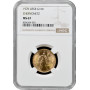 Russia - USSR 10 rubles 1976, NGC MS67, "Golden Chervonetz - Sower" gold coin