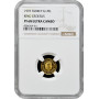Turkey 1.000.000 lira 1997, NGC PF68 UC, "Croesus, the King of Lydia" gold coin
