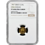 Turkey 1.000.000 lira 1997, NGC PF68 UC, "Croesus, the King of Lydia" gold coin