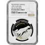 Лаос 50 кипов 1995 г., NGC PF69 UC, "Доисторические животные - Мегалозавр" Top Pop