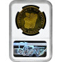 Congo Republic 100 francs 1993, NGC PF64 UC, "Prehistoric animals Brachiosaurus"