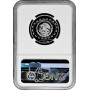 Мексика 1 песо 1997 г. Mo, NGC PF68 UC, "Теотиуакан - диск смерти"