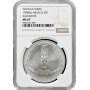Мексика 5 песо 1998 г. Mo, NGC MS67, "Тольтеки - Sacerdote"