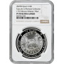 Spanien 10 Euro 2025 M, NGC PF70 UC, "Casa de la Moneda - 8 Reales 1737 "Pillar"