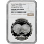 Spain 10 euro 2025 M, NGC PF70 UC, "U.S. 250th Anniver. - First American Dollar"