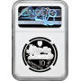Slowakei 10 Euro 2009, NGC PF70 UC, "150. Geburtstag von Aurel Stodola" Top Pop
