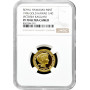 Hawaiian Mint 1/4 Krone 1996, NGC PF70 UC, "Victoria Kaiulani"1/4 Unze Goldmünze