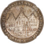 Frankfurt 1 thaler 1863, NGC MS64, "Assembly of Princes" silver coin