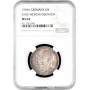 Saxe-Weimar-Eisenach 2 mark 1903 A, NGC MS64, "Wedding of William & Caroline"