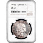 Hungary 5 korona 1907 KB, NGC MS62, "Emperor Franz Joseph I (1867 - 1916)"