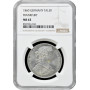 Frankfurt 1 thaler 1860, NGC MS63, "Free City of Frankfurt (1807 - 1866)"