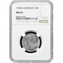 Germany - Third Reich 2 reichsmark 1936 G, NGC MS63, "Nazi Germany (1933-1945)"