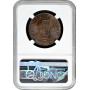 Индокитай 1 цент 1886 г. A, NGC MS63 BN, "Французский Индокитай (1885 - 1954)"