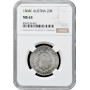 Österreich 20 Kreuzer 1804 E, NGC MS63, "Kaiser Franz II. (1792 - 1806)" Pop 1/1