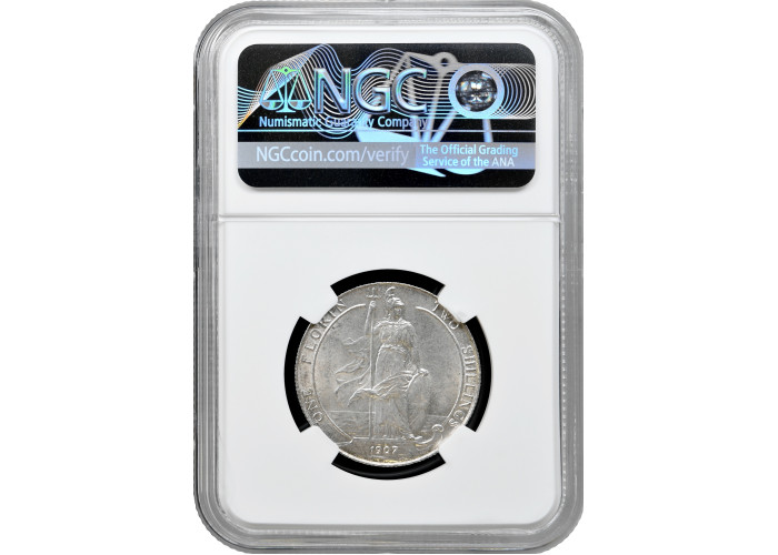 Great Britain 2 shillings (florin) 1907, NGC MS62, "Edward VII (1902 - 1910)"