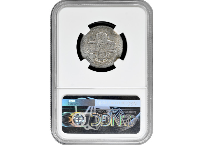 Швейцария 1 батцен 1832 г., NGC MS64, "Кантон Вауд (1804 - 1850)"