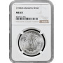 Mexico 1 peso 1933 Mo, NGC MS65, "United Mexican States (1905 - 1969)" silver
