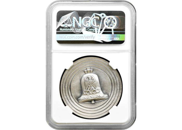 Germany - Third Reich silver medal 1936, NGC MS66, "Berlin Olympics" Top Pop 1/0