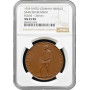 Germany - Third Reich bronze medal 1935, NGC MS65 BN, "Saar Referendum"TopPop1/0