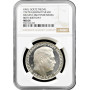 Weimarer Republik Karl-Goetz-Medaille 1927 D, NGC MS64, "80 Jahre Hindenburg“