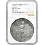Switzerland silver medal 1887, NGC UNC Det., "Geneva Shooting Festival"