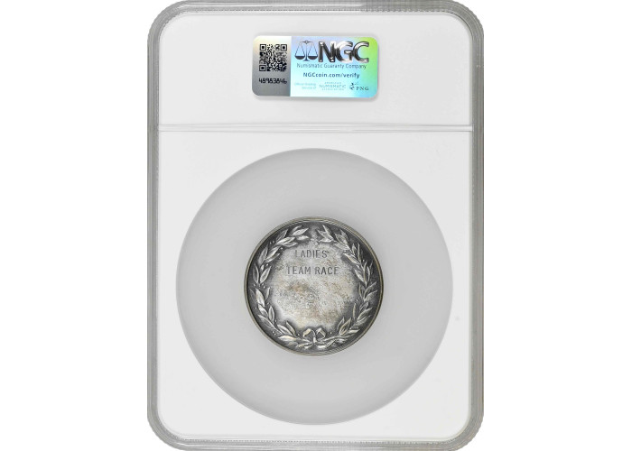 Great Britain medal 1937, NGC MS62, "Amateur Swimming Assoc.: Ladies' Team Race"
