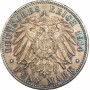 Prussia 5 mark 1914 A, PCGS MS62, "King Wilhelm II (1888 - 1918)" silver coin