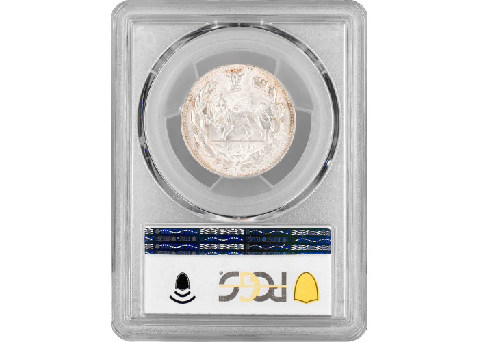 Persia 2000 dinars AH 1331 (1913), PCGS AU55, "Ahmad Shah Qajar (1909 - 1925)"